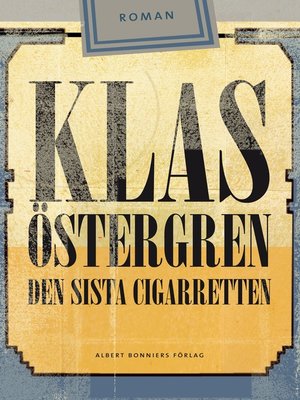 cover image of Den sista cigarretten
